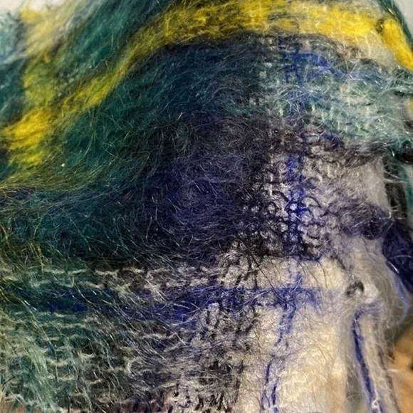 Vtg Andante‎ Mohair Wool Scarf - Picture 8 of 12